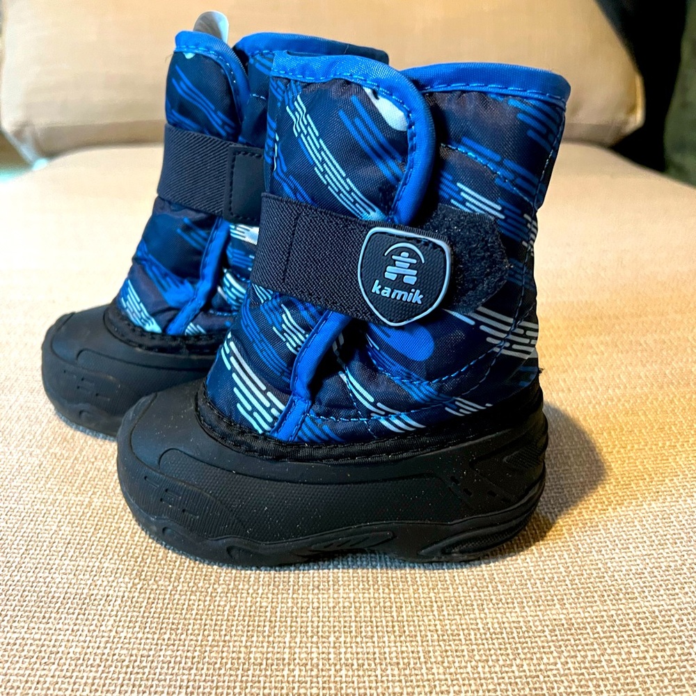 Barely Worn Toddler Kamik Snow Boots